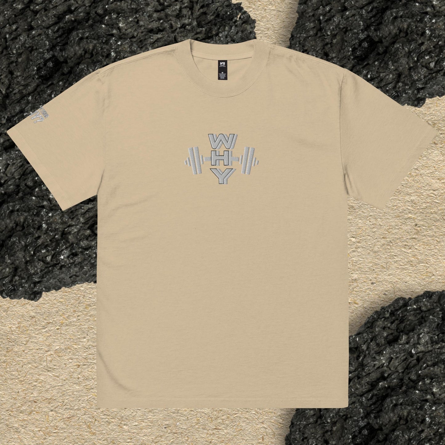 WHY oversized faded tee